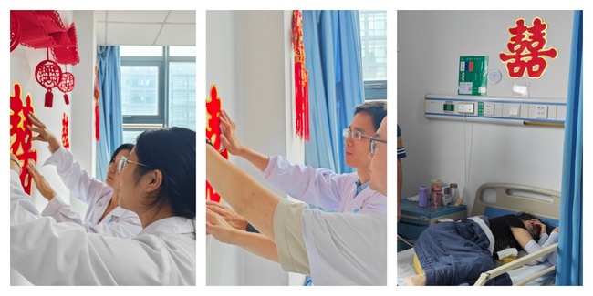 病房里的特殊婚禮：新人禮服叩母恩，醫(yī)者仁心暖人間(圖3)